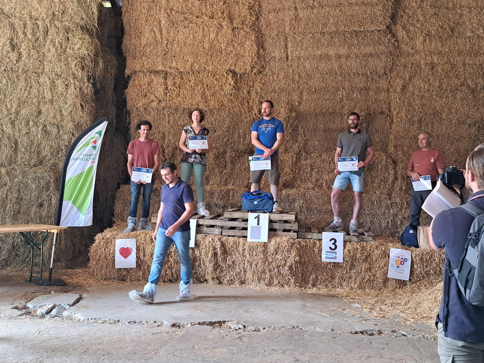 Podium - Salariés agricoles du Tarn