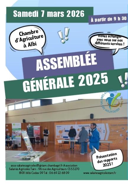 AfficheAG25 - Salariés agricoles du Tarn