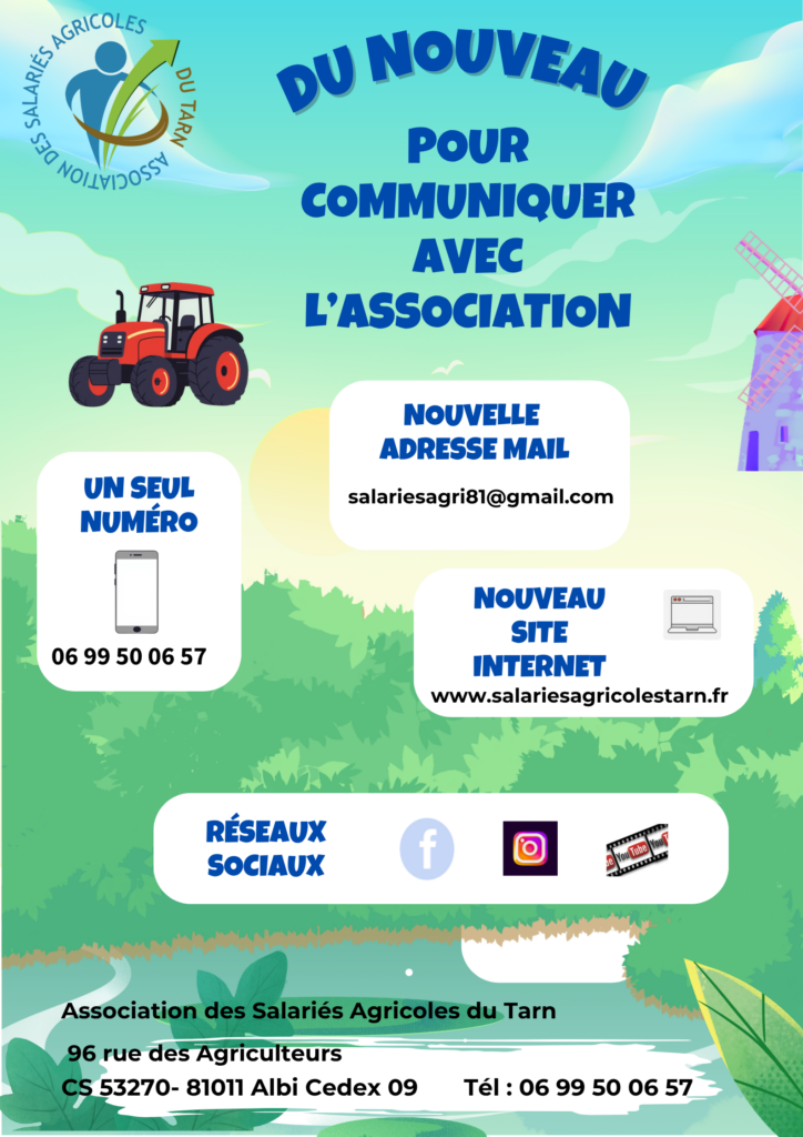 flyer com - Salariés agricoles du Tarn