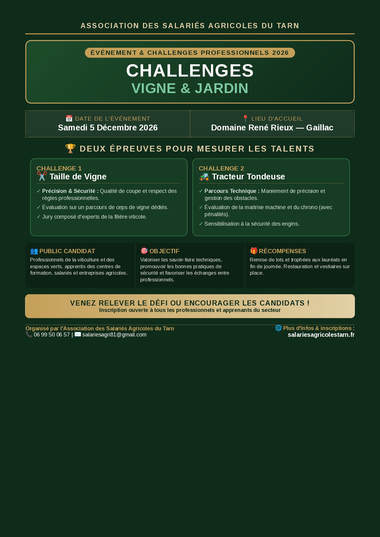 Affiche Challenges Vigne et Jardin 2026 V2 page 0001 - Salariés agricoles du Tarn