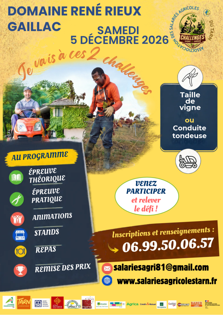 Affiche PNG - Salariés agricoles du Tarn